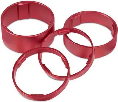 Produktbild von Rfr Dxh 1-1/8´´x5 Mm1-1/8´´x10 Mm1-1/8´´x15 Mm Headset-abstandshalter Rot  Rot One Size