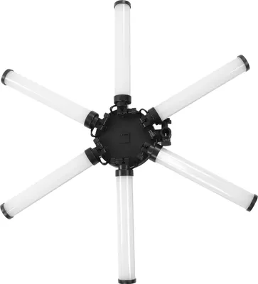 Image de Lampe annulaire à LED Alliage d'aluminium ABS Barre lumineuse amovible avec éclairage LED 100-240 V 15 V 4 A f��r Vidéos (prise UE)