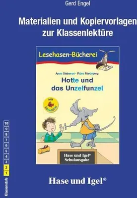 Zdjęcie produktu dla Hotte und das Unzelfunzel / Silbenhilfe. Begleitmaterial
