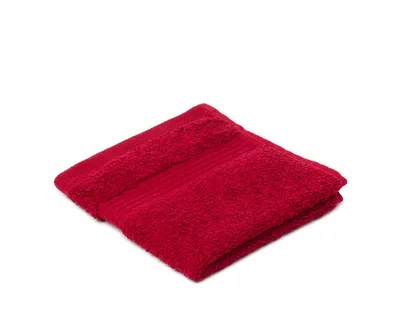 Produktbild von sleepling - liebling Seiftuch, 100% hochwertige Baumwolle, mit Schlaufe, 30 x 30 cm, waschbar & trocknergeeignet, formstabil, weich, bordeaux