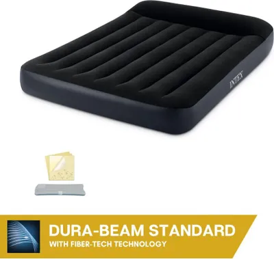 Produktbild von Intex DuraBeam Pillow Rest Classic Full, Doppelmatratze, Rechteck, Innen & Außen, Integrierte Luftpumpe