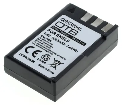 Produktbild von Akku für Nikon D40 D40x D60 D3000 D5000 OTB