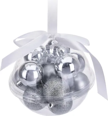 Zdjęcie produktu dla Bombki choinkowe, 14 sztuk, Ø 4 cm