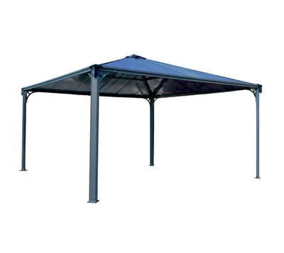 Produktbild von Palram - Canopia Aluminium Pavillon Palermo 4300 Anthrazit 429x429x298 cm