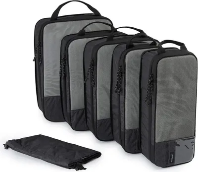 Produktbild von BAGSMART 6er Packtaschen Set - Wasserdichte Kofferpacking Cubes