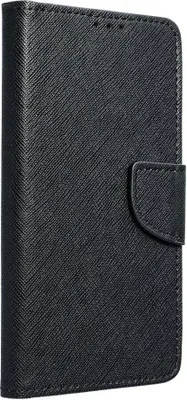 Zdjęcie produktu dla Etui książkowe "Fancy" kompatybilne z Samsung Galaxy A36 5G Etui portfelowe z funkcją podstawki, slotem na karty, czarne