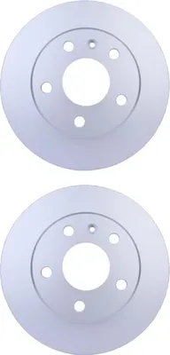 Produktbild von 2 Bremsscheiben voll Ø 65,5 mm 10 mm HELLA passend für u.a. OPEL ZAFIRA