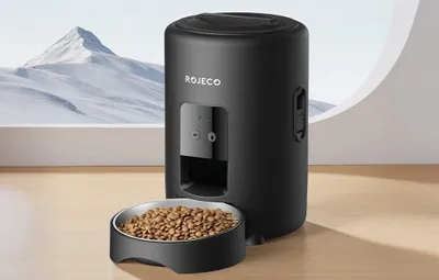 Produktbild von Rojeco Smart WiFi Futterspender 2L mit App & Sprachfunktion