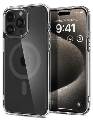 Produktbild von Spigen ACS06577, Cover, Apple, iPhone 15 Pro Max, 17 cm (6.7"), Transparent