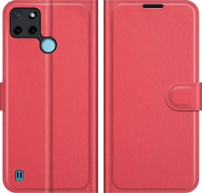 Produktbild von Mobigear Classic  Realme C25Y Hülle Klapphülle Geldbörse - Rot