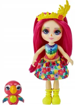 Produktbild von Enchantimals HCF99, Modepuppe, Weiblich, 4 Jahr(e), Junge/Mädchen, 99 mm, Mehrfarbig