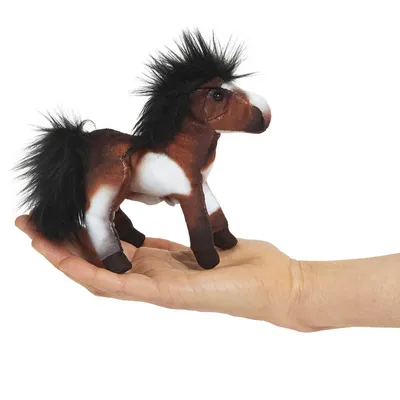 Produktbild von Folkmanis 2793 Fingerpuppe Pferd
