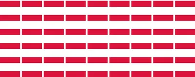 Produktbild von Mini Aufkleber Set - Pack glatt - 20x12mm - selbstklebender Sticker - Polen - Flagge / Banner / Standarte fürs Auto, Büro, zu Hause und die Schule - 54 Stück