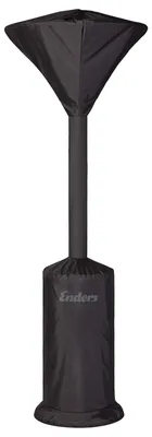 Productafbeelding van Hoes terrasverwarmer beschermhoes afdekhoes - 76 x 76 x 220 cm - Zwart - Weerbestendig voor buiten