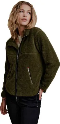 Produktbild von Redgreen Sansa Teddy Fleece Jacke Grün S Frau Grün S