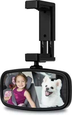 Productafbeelding van Autospiegel Baby - Achterbank Spiegel Baby - Achteruitkijkspiegel - Babyspiegel - Baby Veiligheid - Premium