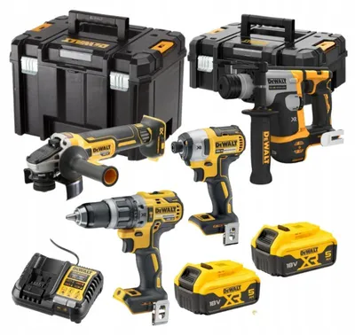 Zdjęcie produktu dla Dewalt Zestaw Combo 18V Dck2222Mp2T (Dcd86M, Dcf86M) 2X5,0Ah Tstak Mclaren