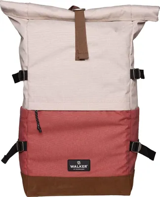 Produktbild von Walker Laptoprucksack Rucksack mit Laptopfach Concept Roll Up Two Backpack 23L Popcorn / Terracotta mehrfarbig