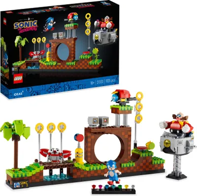 Produktbild von LEGO Ideas 21331 Sonic the Hedgehog – Green Hill Zone Set