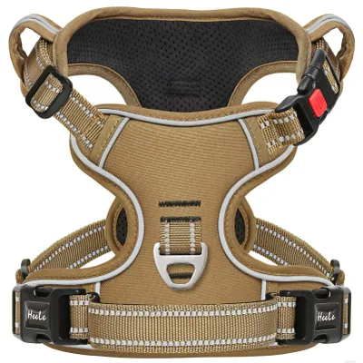 Imagen del producto de Arnés para perros anti-tirones, ajustable, talla L, ideal para paseos