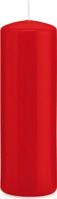 Produktbild von Wiedemann Stumpenkerzen Rot 150 x Ø 48 mm, 24 Stück