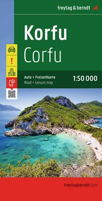 Produktbild von Korfu 1 : 50 000. Auto- und Freizeitkarte