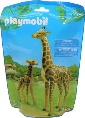 Produktbild von PLAYMOBIL 6640 - Giraffe mit Baby