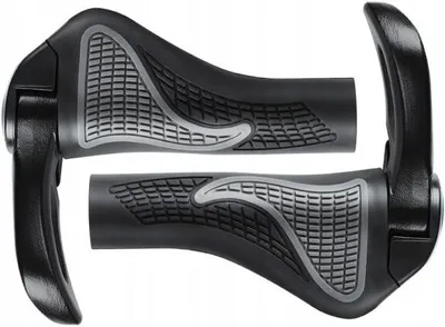 Image de Poignées VTT ROXAR ergonomiques gris-noir