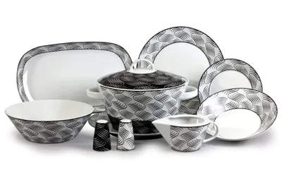 Zdjęcie produktu dla Thun 1794 Tom, serwis obiadowy, porcelana, mieszek, Thun, 25 d.