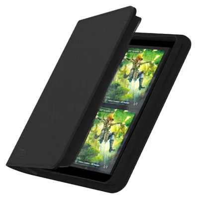 Produktbild von Ultimate Guard Zipfolio 160 - 8-Pocket XenoSkin Schwarz