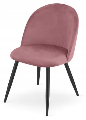 Zdjęcie produktu dla Krzesło Tapicerowane Welurowe Velvet Do Salonu Kuchni Jadalni Cube Zielone
