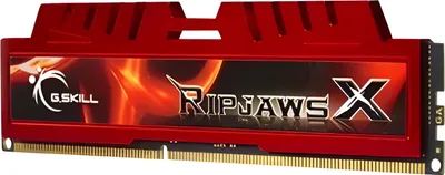 Obrázok produktu pre Pamäťový modul G.Skill 8 GB DDR3-1600 CL10 RipjawsX 1 x 8 GB 1600 MHz
