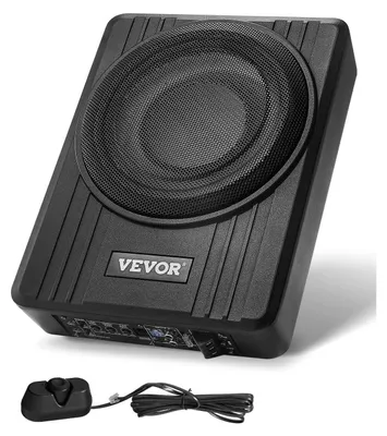 Obrázok produktu pre Subwoofer – Autovýškový reproduktor – Aktívny subwoofer – Subwoofer pod sedadlo – Kompaktný dizajn – 150 W RMS výkon