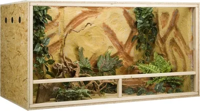 Produktbild von OSB Terrarium, Holzterrarium 150x80x80 cm mit Seitenbelüftung