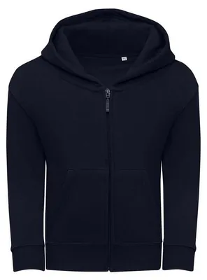 Immagine prodotto di SG Originals - Felpa con cappuccio e zip integrale per bambini FK3007 (158-164) (nero scuro)