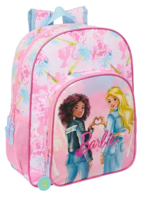Immagine prodotto di Zaino scuola Barbie Painterly Pink Sky Blue 32 x 38 x 12 cm