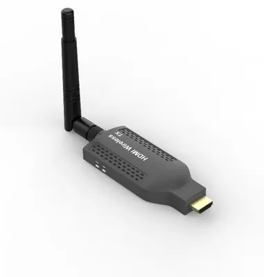 Obrázek produktu pro INF Bezdrátový HDMI extender 100M (šedý) - 1080P/60Hz, připoj a používej, napájení Type-C 5V1A