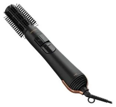 Image de Grundig HS7080 Fer à friser Fonction rotative Bleu Coiffeur volumateur
