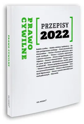 Obrázek produktu pro Przepisy prawne 2022 Prawo cywilne Agnieszka Kaszok