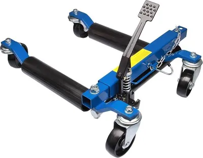 Produktbild von '- Rangier-Hubwagen | 680 kg | hydraulische Rangierhilfe | Rangierroller | Rangierheber | Rangierwagenheber