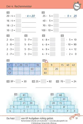 Image de Das Übungsheft Mathematik 2 - Überarbeitete Neuauflage