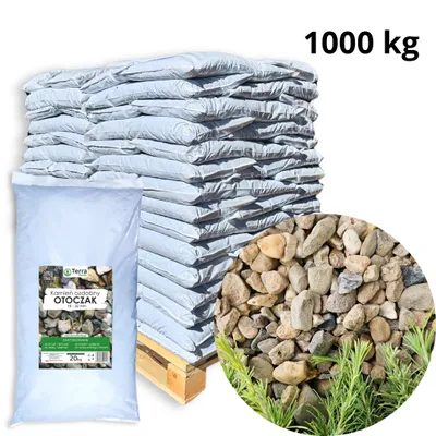 Produktbild von Flusskiesel 16 - 32 mm gewaschen – 1000 kg (50 x 20 kg) Dekorationsstein für Garten & Terrasse Feniks
