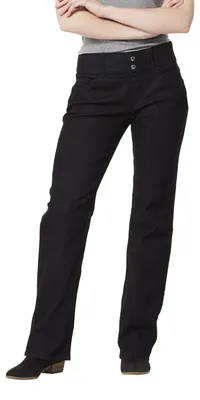 Image de Riders par Lee Indigo, jean bootcut taille haute pour femmes, couleur noire, taille 48
