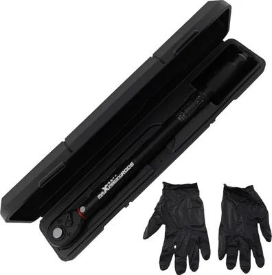 Image de ClšŠ dynamomšŠtrique 1/2" 20-200 Nm 72 dents Acier 40Cr avec coffret Gants