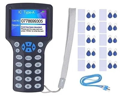 Produktbild von NFC-Kartenkopierer - Schlüsselduplicator - 2,8 Zoll Farbdisplay - Unterstützung für 10 Frequenzen
