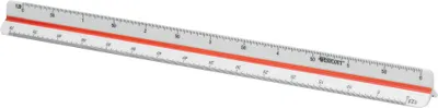 Obrázok produktu pre WESTCOTT E-10164 00 Trojhranné pravítko WESTCOTT, plastové, biele