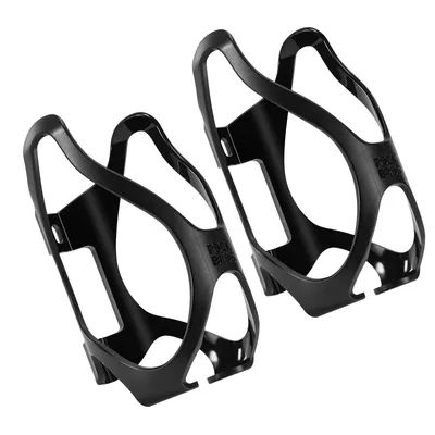 Produktbild von ROCKBROS 2 Stück Fahrrad Flaschenhalter aus PC, Leichtgewicht Getränkehalter für MTB, Rennrad und Tourenrad Schwarz