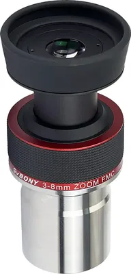 Produktbild von Svbony SV215 okulár se zoomem 3-8 mm, 1,25 palce, parfokální 56 stupňů, konstantní AFOV, pro teleskopy s krátkým ohniskem OTA s vysokým zvětšením, pozorování Měsíce a planetek