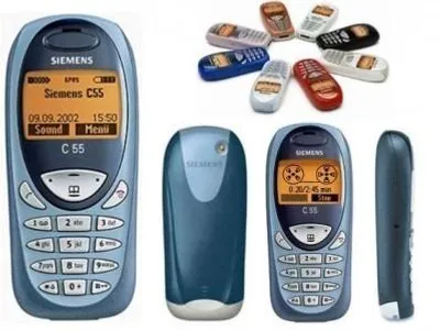 Produktbild von Siemens C55 C 55 Blau Neuwertig