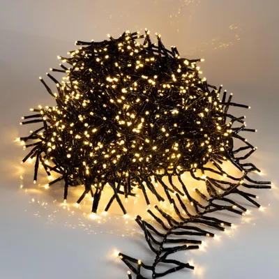 Produktbild von Büschel Lichterkette 1512 LED mit Timer - warmweiß / 11m